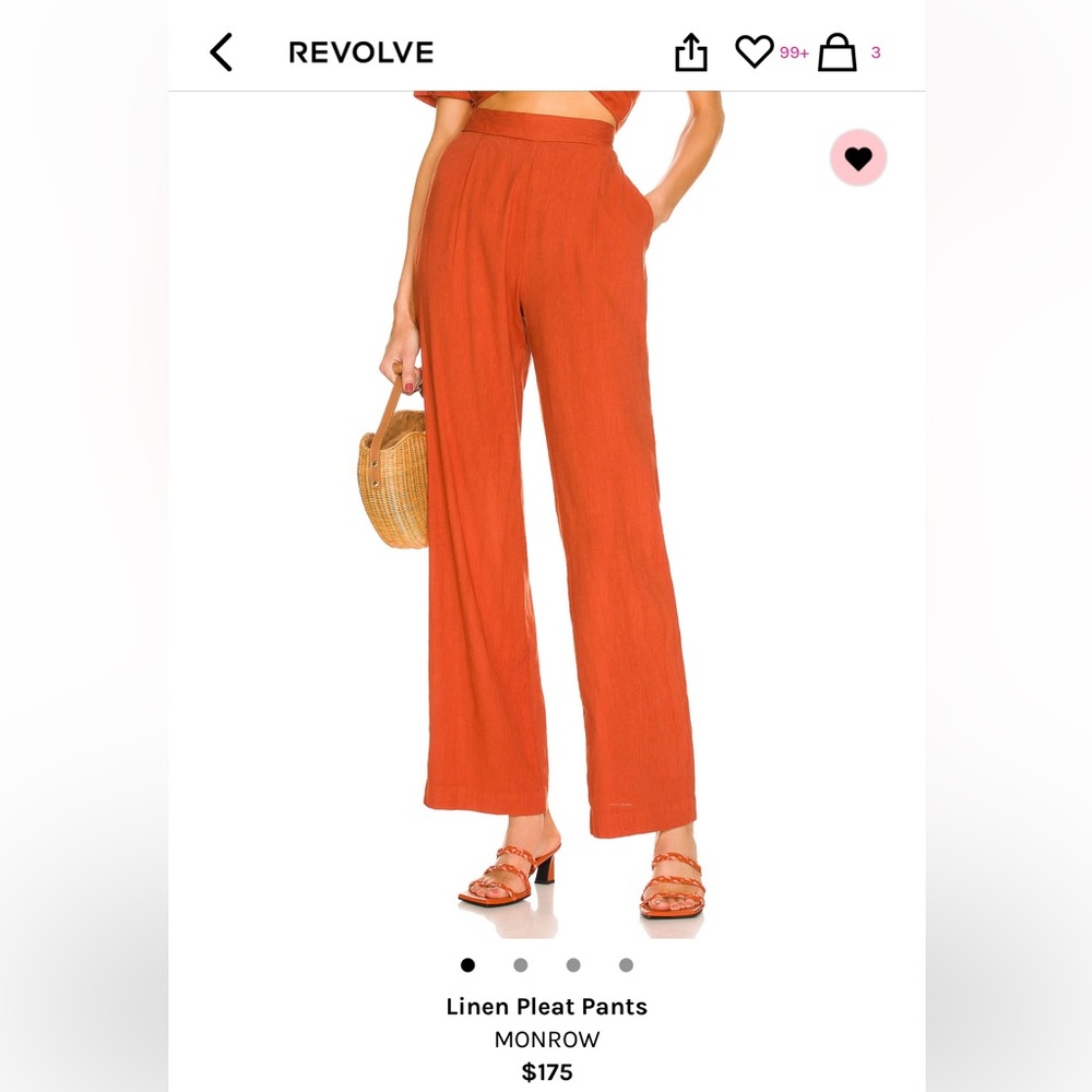 Monroe Pleat Pants